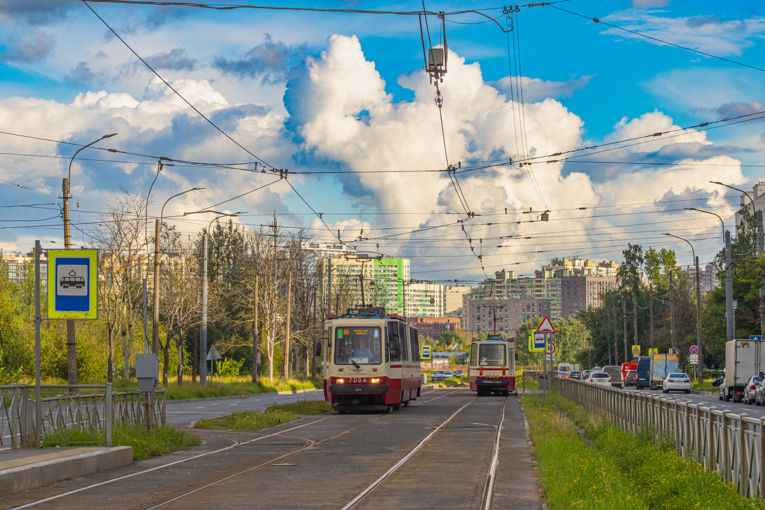 Санкт-Петербург, ЛВС-86К № 7004 Санкт-Петербург, ЛВС-86К № 7004