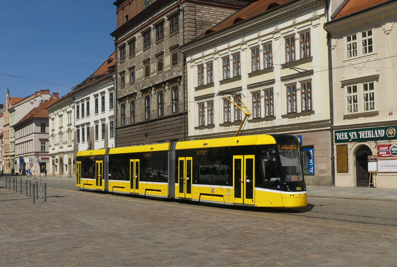 Пльзень, Škoda 40T ForCity Smart № 391