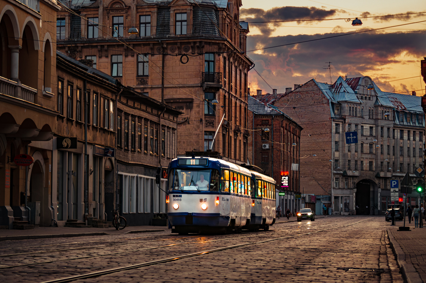 Рига, Tatra T3A № 30493