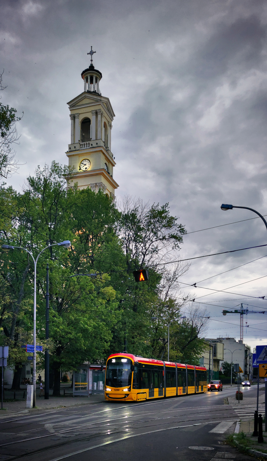 Варшава, Hyundai Rotem 140N № 4280