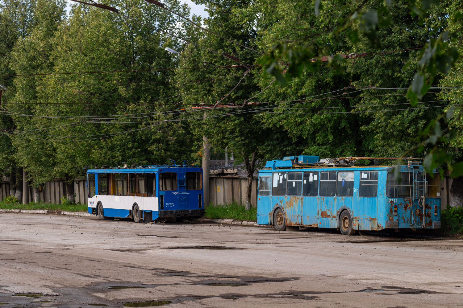 Рязань, ПТЗ-5283 № 2152; Рязань, ВЗТМ-5284 № 2111