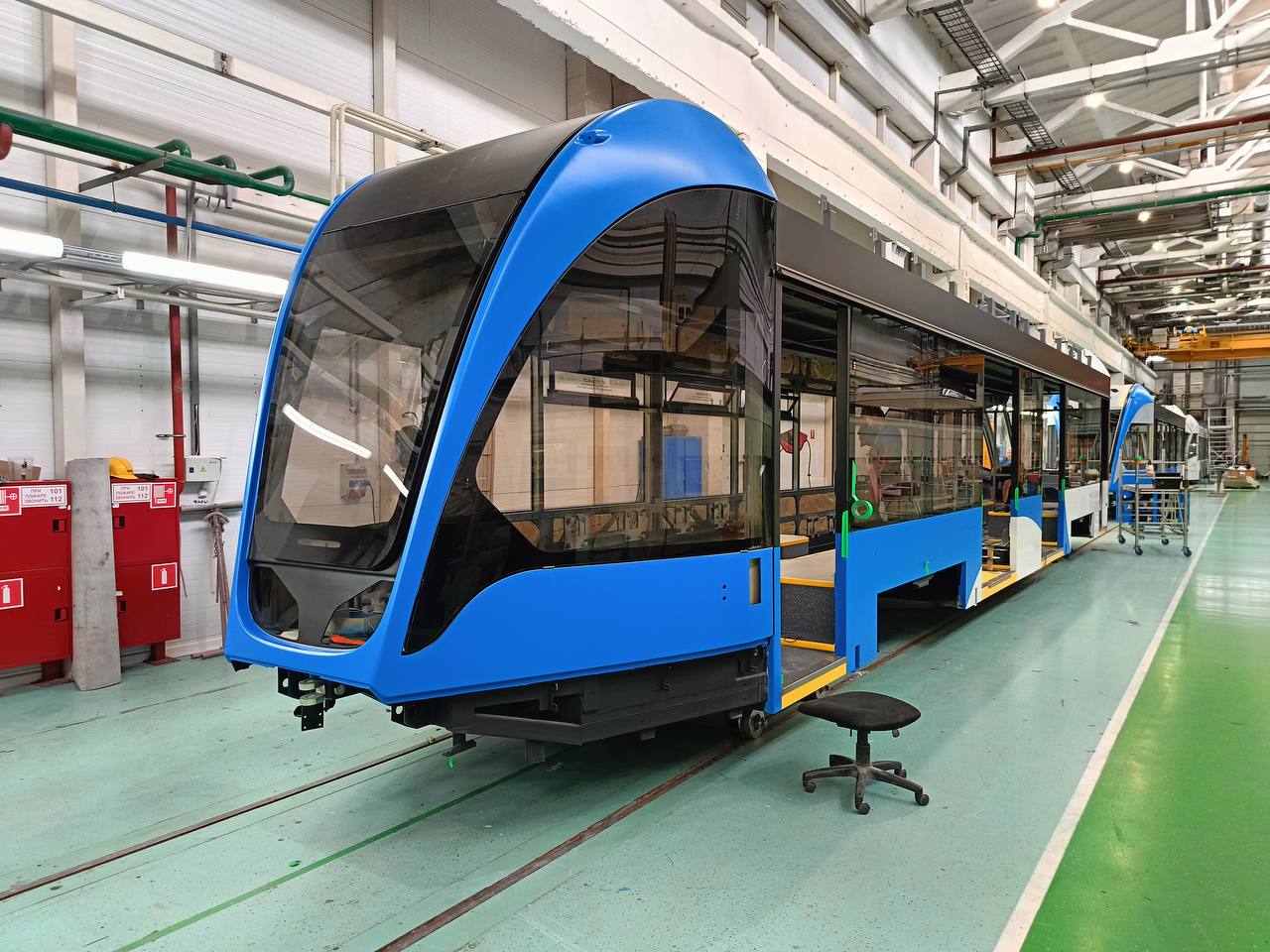 Wolgograd — New tramcars; Twer — Production of trams at TEMZ
