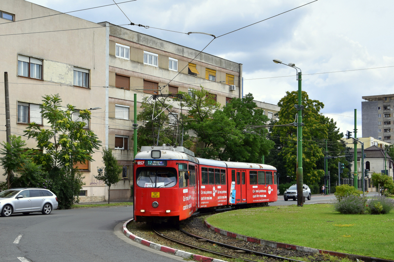 Арад, Duewag GT8 № 1857