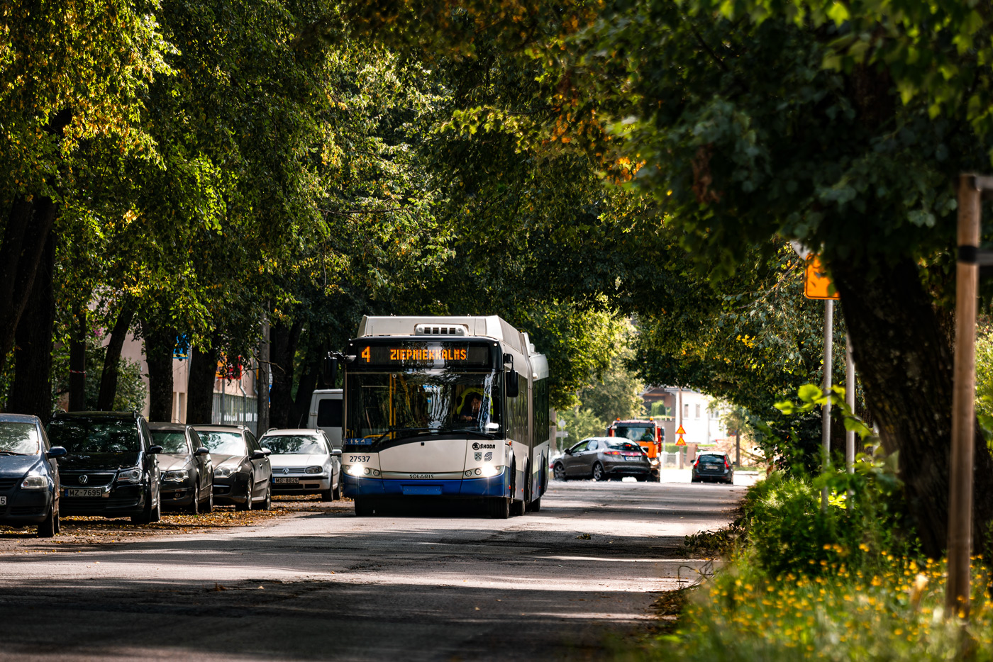 Рига, Škoda 27Tr Solaris III № 27537 Рига, Škoda 27Tr Solaris III № 27537