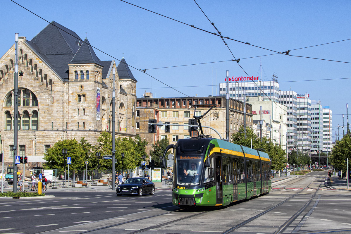 Poznań, Modertrans Moderus Gamma LF 03 AC BD — 928 Poznań, Modertrans Moderus Gamma LF 03 AC BD — 928