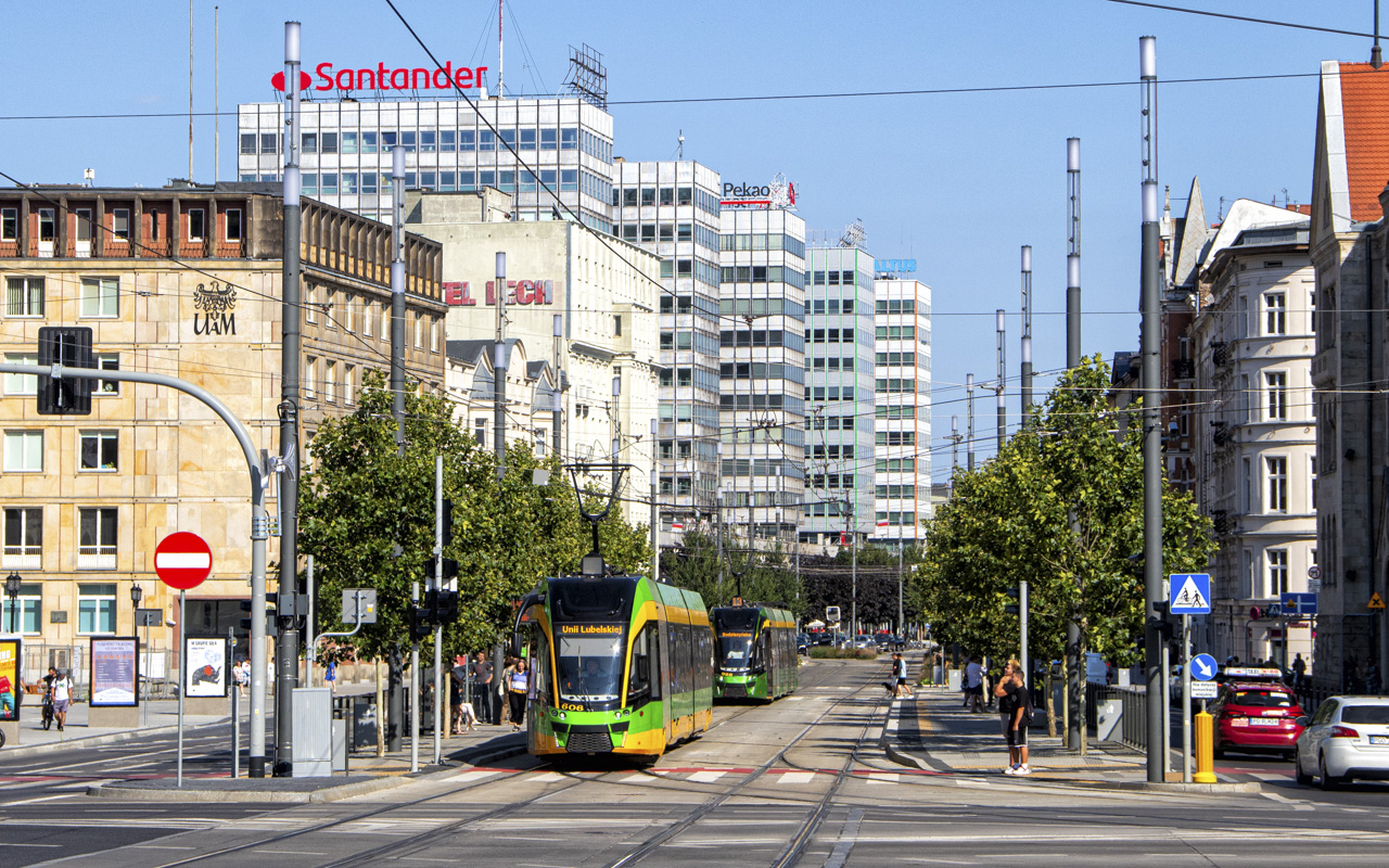 Познань, Modertrans Moderus Gamma LF 02 AC № 606 Познань, Modertrans Moderus Gamma LF 02 AC № 606