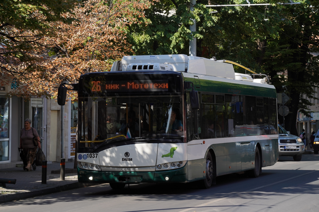 Стара-Загора, Škoda 26Tr Solaris III № 1037 Стара-Загора, Škoda 26Tr Solaris III № 1037