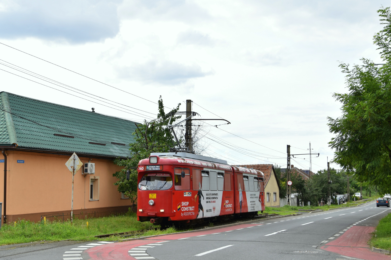 Арад, Duewag GT6 № 240