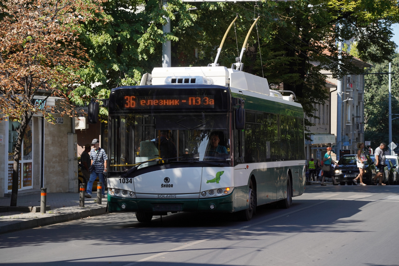 Stara Zagora, Škoda 26Tr Solaris III N°. 1034 Stara Zagora, Škoda 26Tr Solaris III N°. 1034