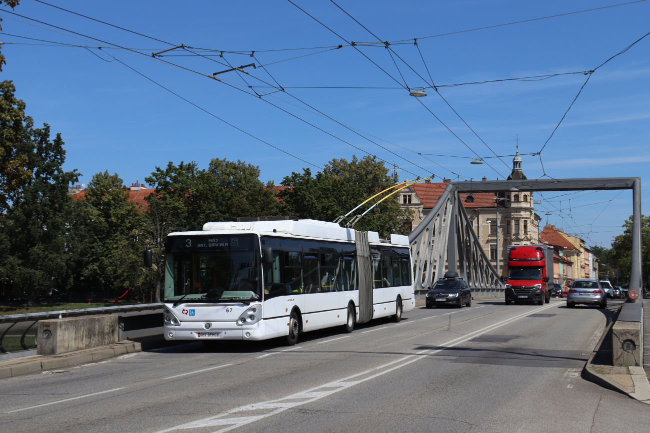 Ческе-Будеёвице, Škoda 25Tr Irisbus Citelis № 67