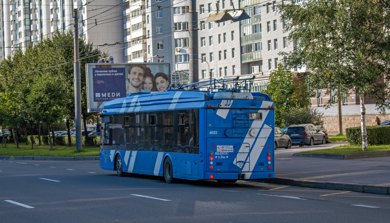 Санкт-Петербург, Тролза-5265.08 «Мегаполис» № 6022