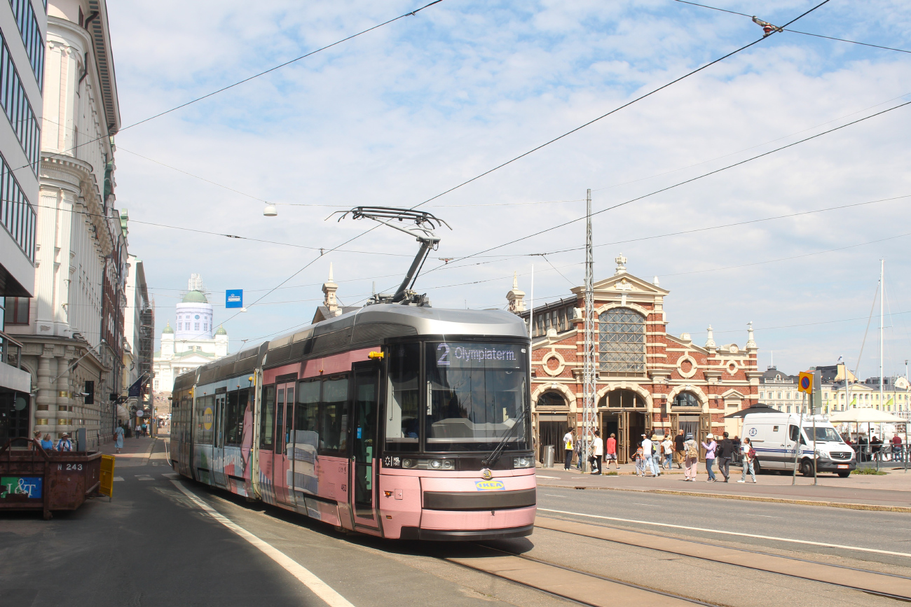 Хельсинки — Эспоо, Škoda ForCity Smart Artic MLNRV3 № 463