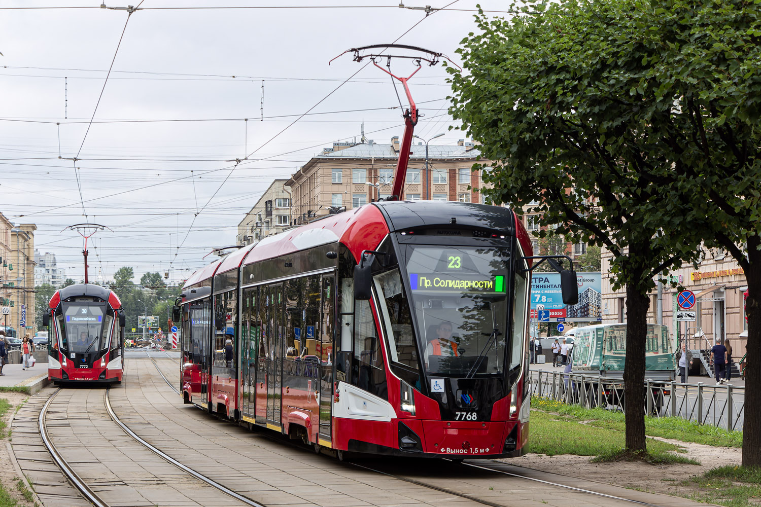 Санкт-Пецярбург, 71-932 «Невский» № 7768