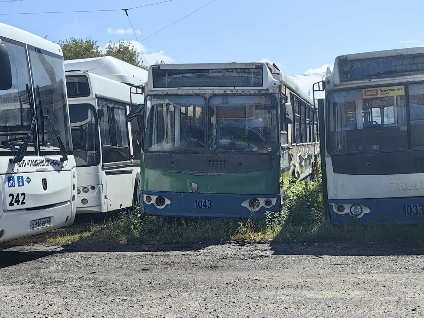 Tambow, ZiU-682G-016.04 Nr 1043; Tambow — The last active transit vehicles of Tambov