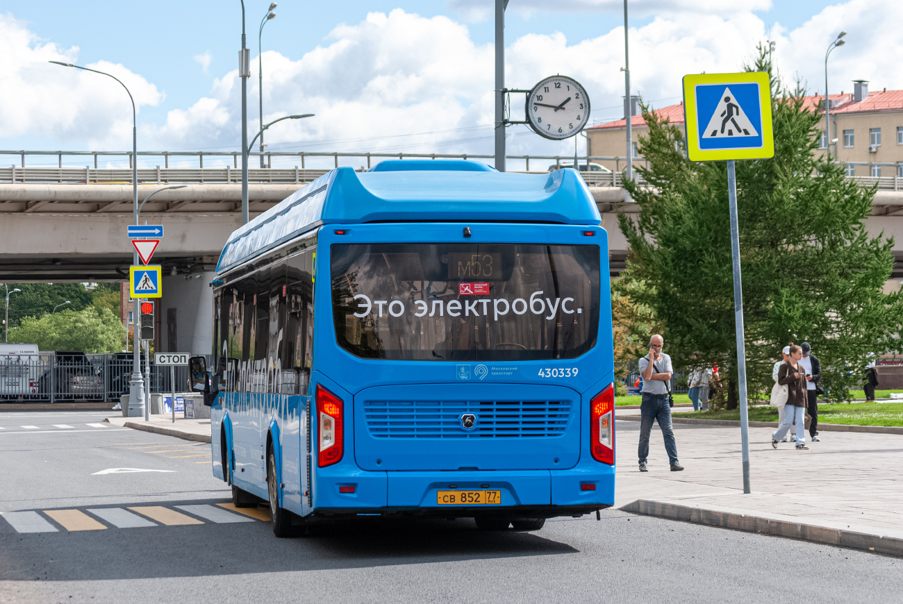 Москва, ЛиАЗ-6274 № 430339