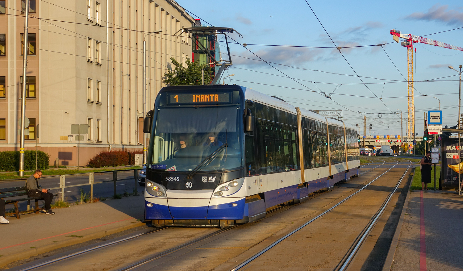 Рига, Škoda 15T2А ForCity Alfa Riga № 58545