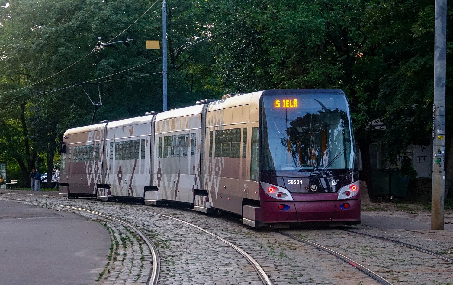 Рига, Škoda 15T2А ForCity Alfa Riga № 58534