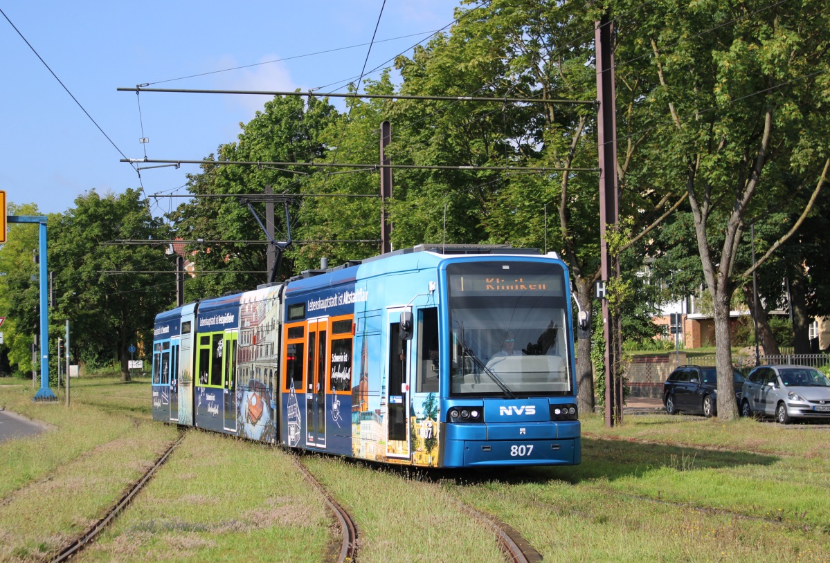 Шверин, Bombardier SN2001 № 807 Шверин, Bombardier SN2001 № 807