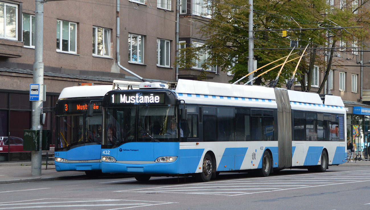 Таллин, Solaris Trollino II 18 Ganz № 432