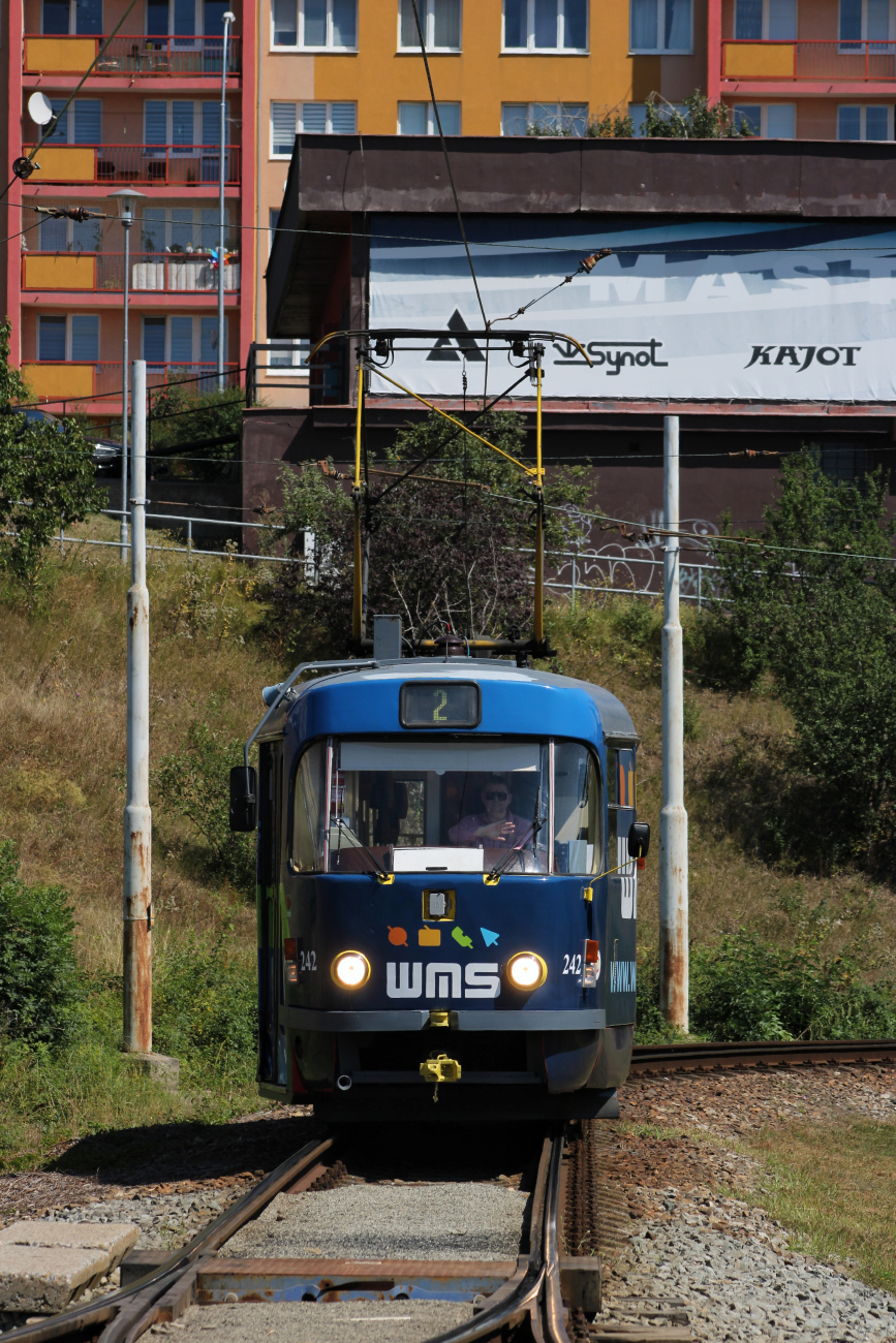 Мост ― Литвинов, Tatra T3M.3 № 242