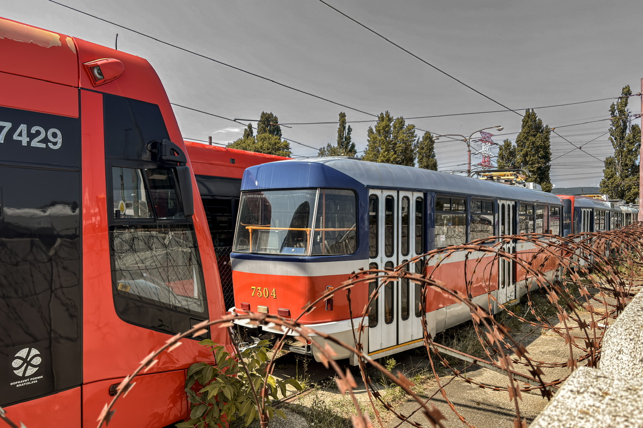 Братислава, Tatra T3MOD № 7304