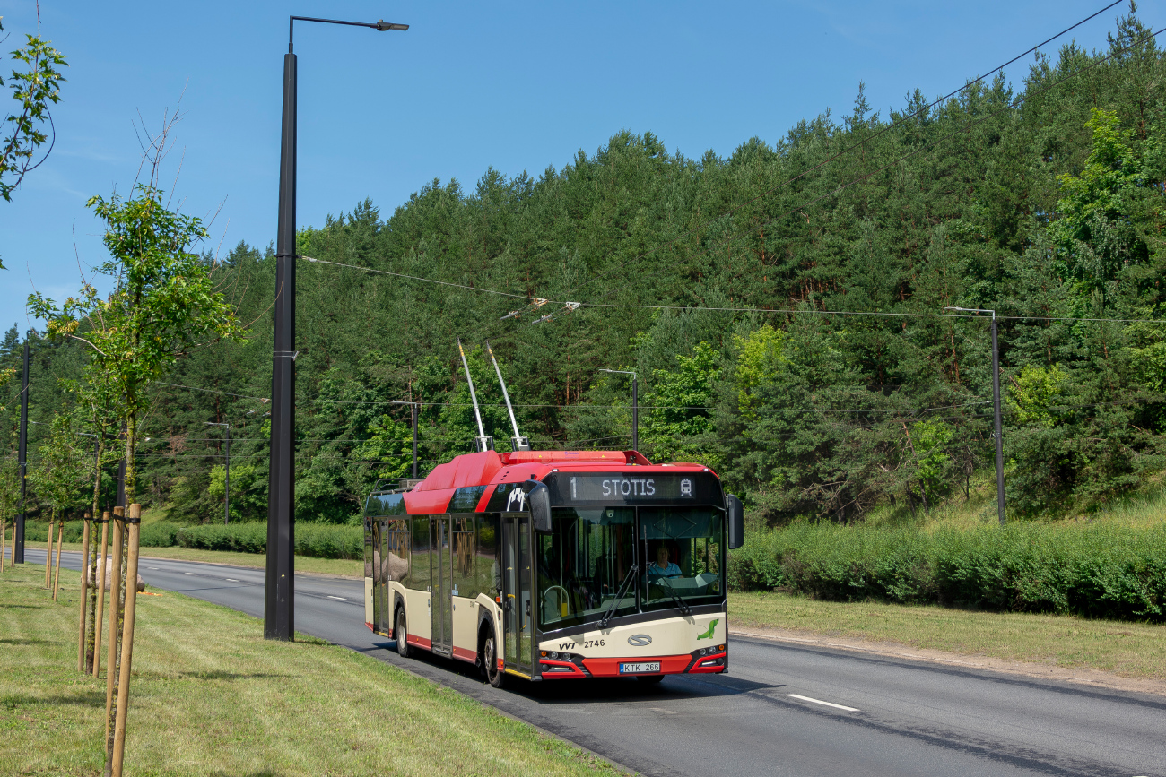 Вильнюс, Solaris Trollino IV 12 Škoda № 2746