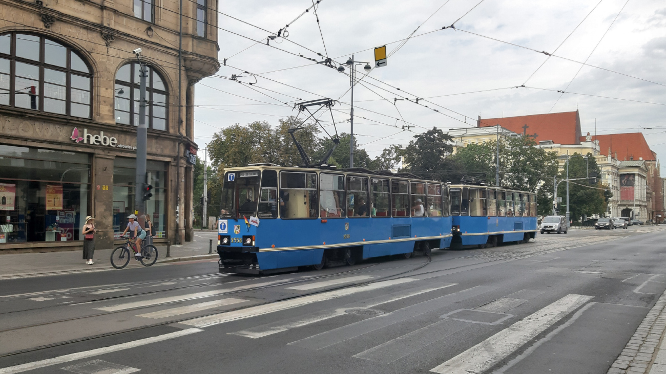 Wrocław, Konstal 105Na № 2558