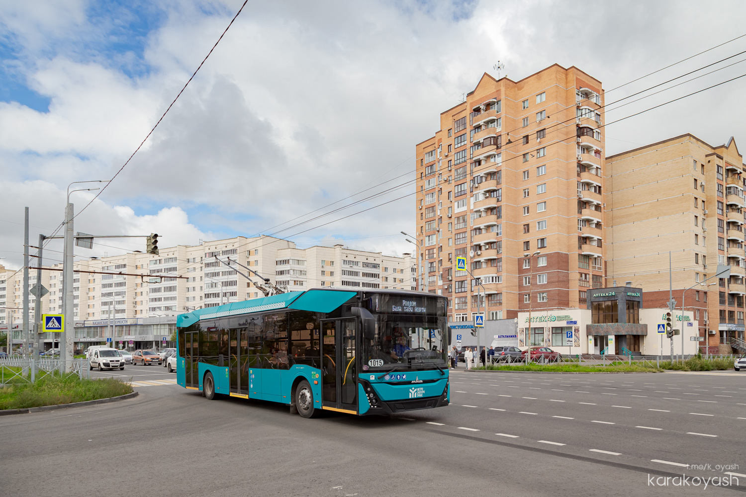 Казань, МАЗ-303Т22 № 1015