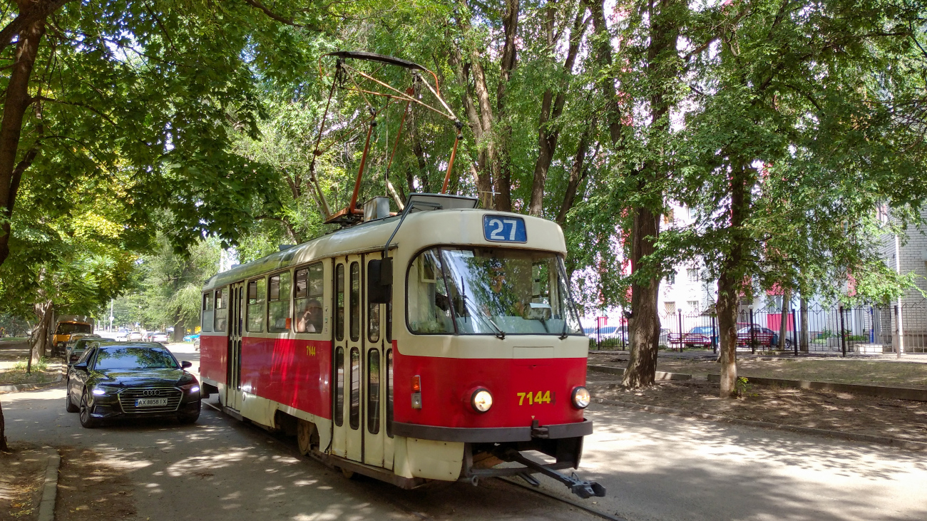 Харьков, Tatra T3SUCS № 7144