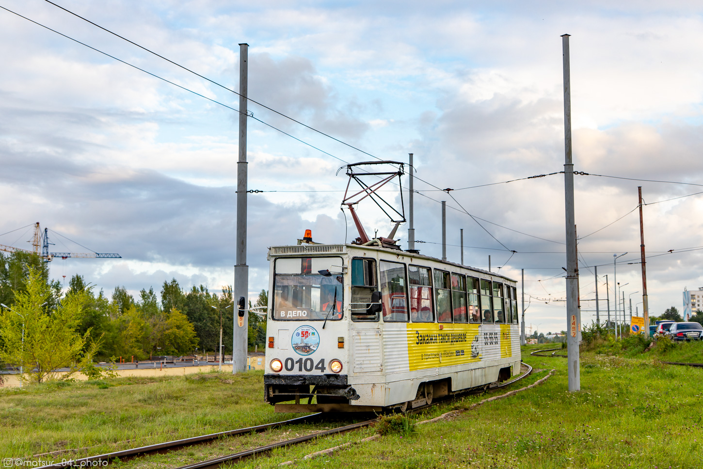 Набярэжныя Чалны, 71-605 (КТМ-5М3) № 0104