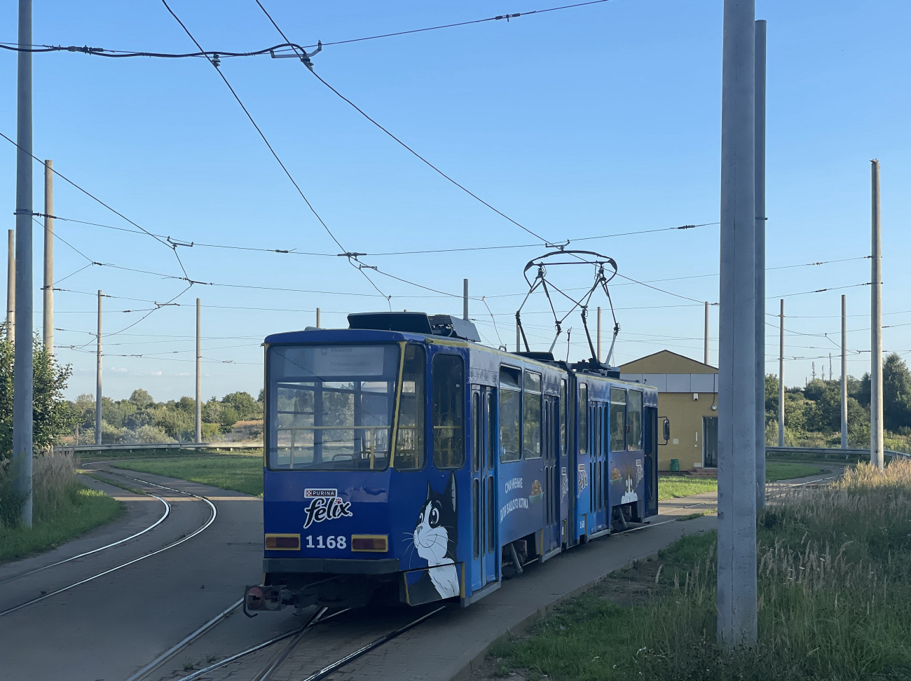 Львов, Tatra KT4D № 1168