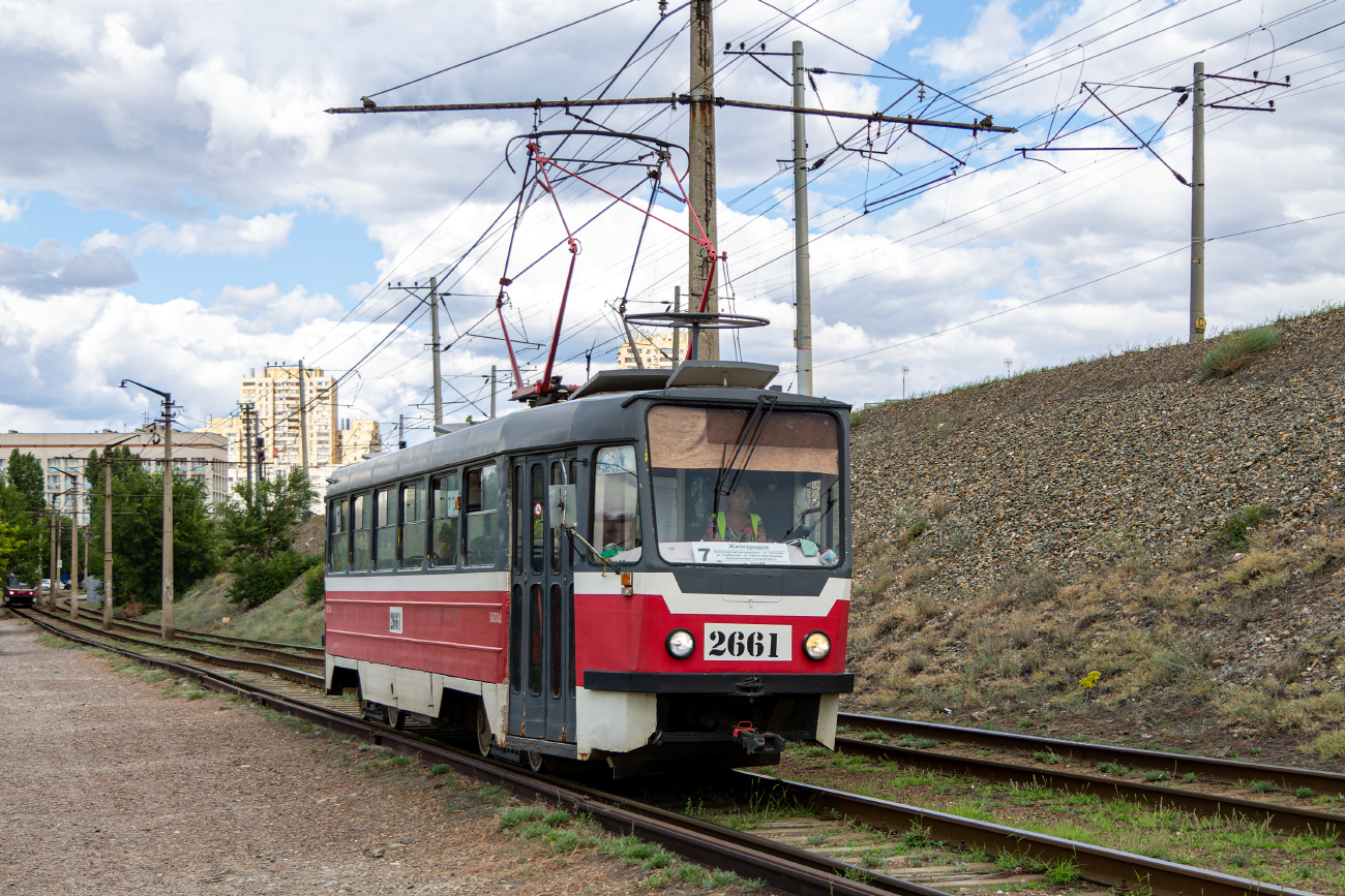 Volgograd, Tatra T3SU mod. VZSM # 2661