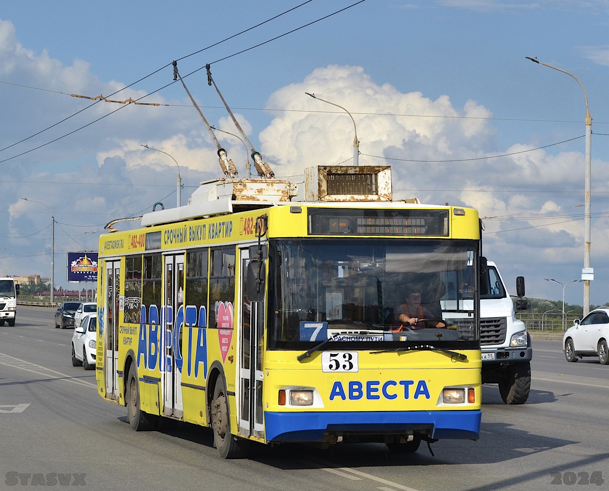 Омск, Тролза-5275.03 «Оптима» № 53