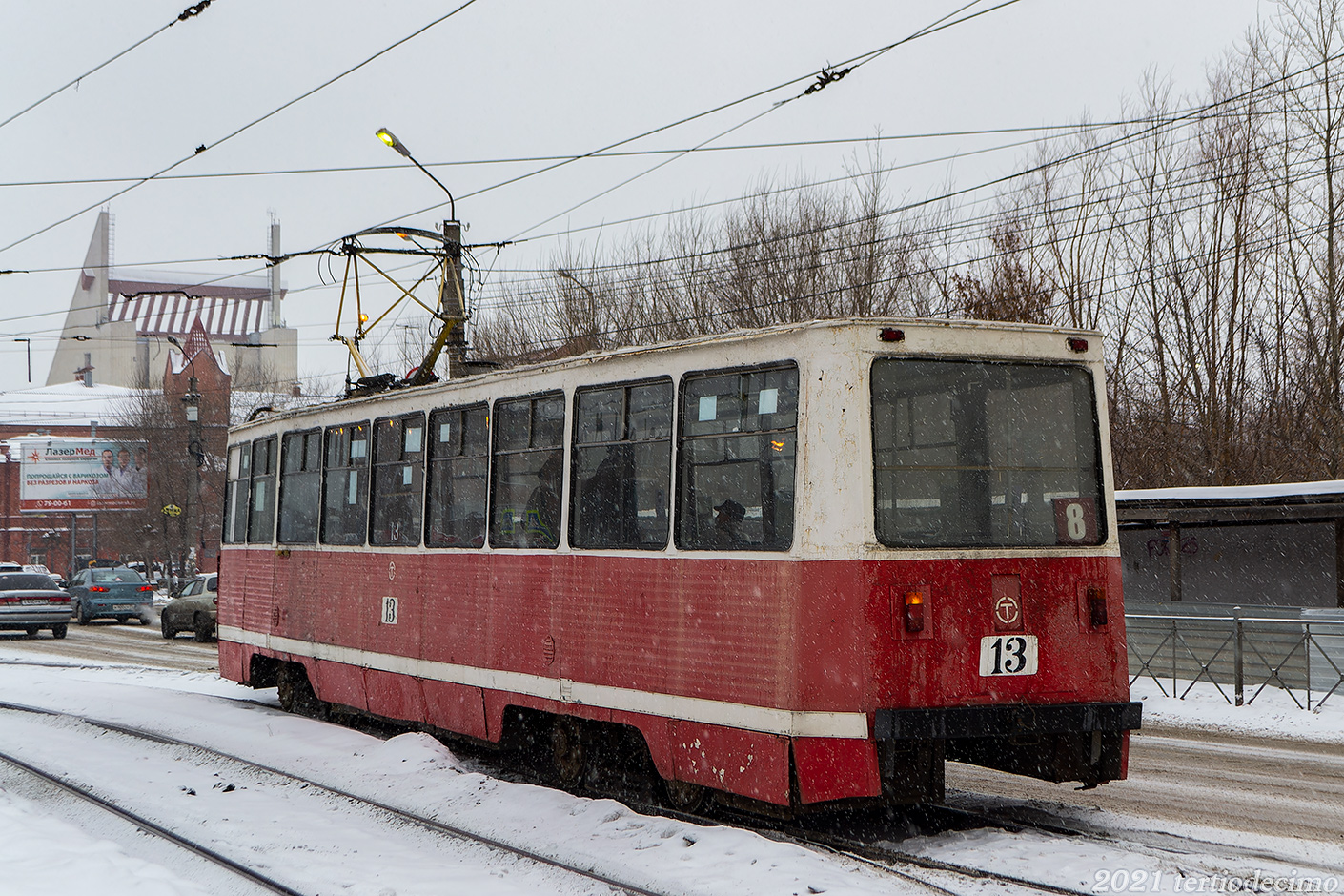 Омск, 71-605 (КТМ-5М3) № 13