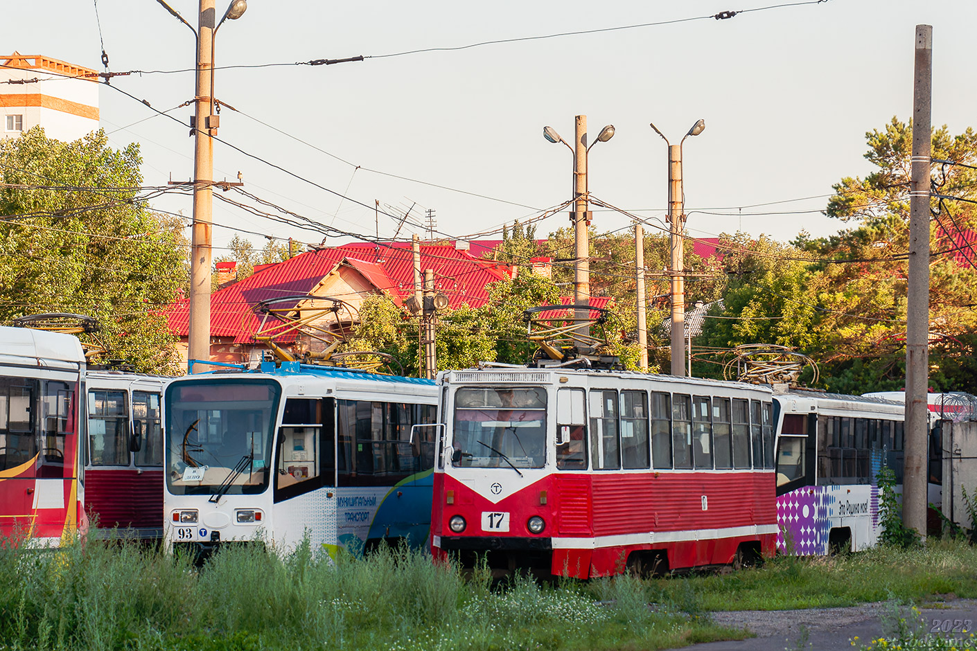 Омск, 71-605 (КТМ-5М3) № 17 Омск, 71-605 (КТМ-5М3) № 17