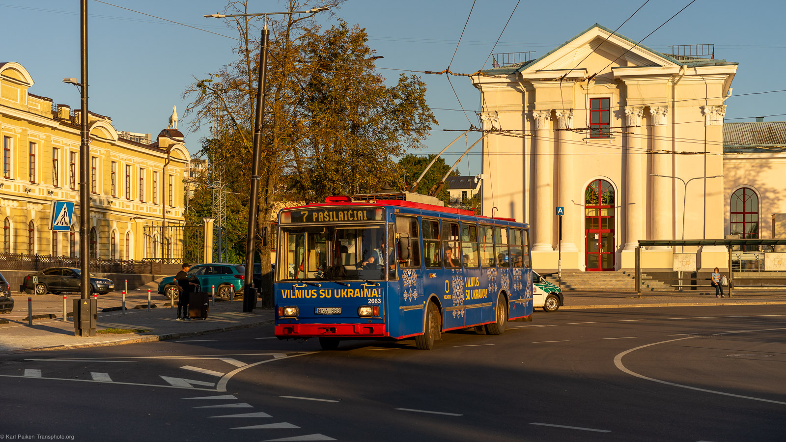Вильнюс, Škoda 14Tr17/6M № 2663