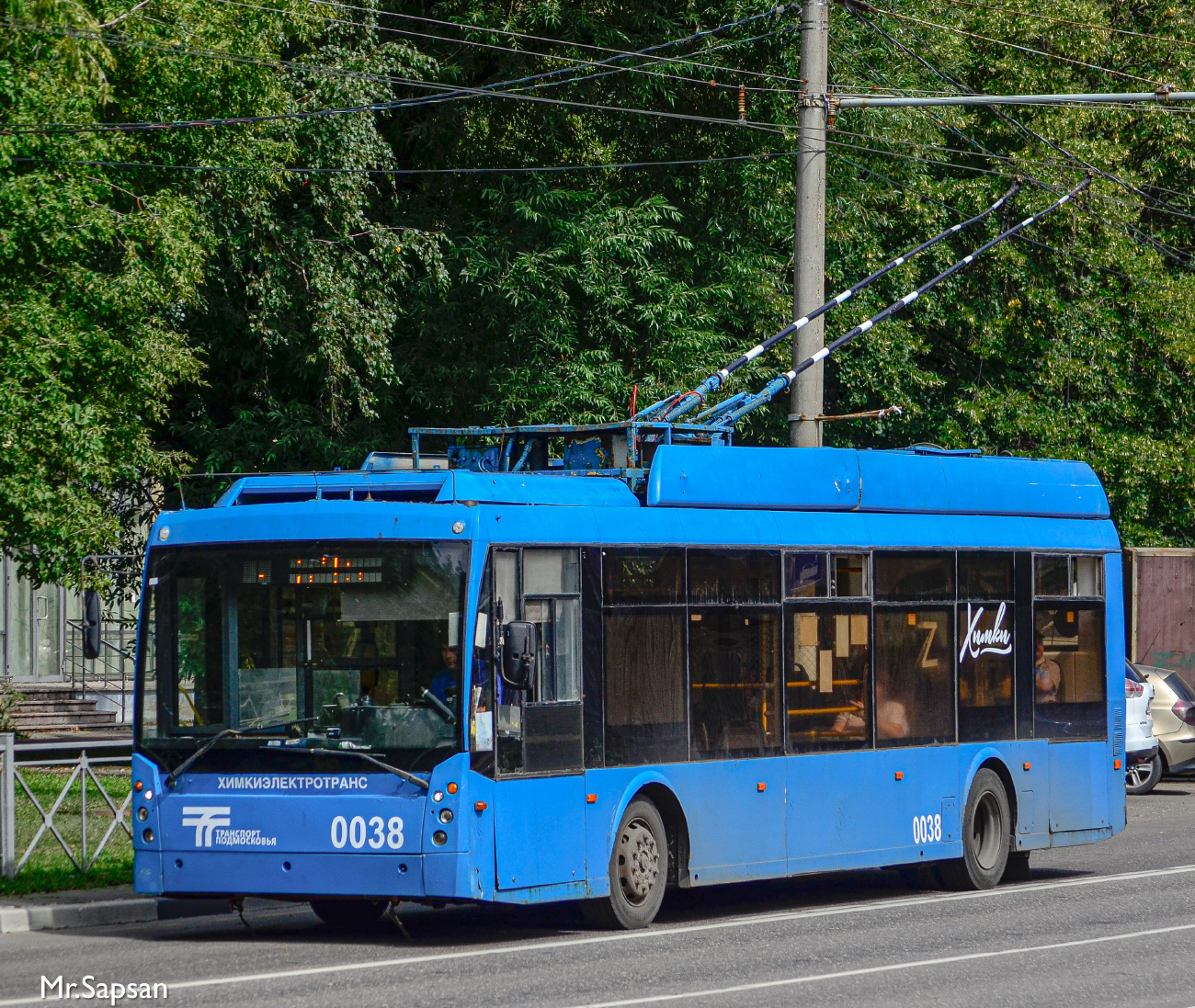 Химки, Тролза-5265.00 «Мегаполис» № 0038