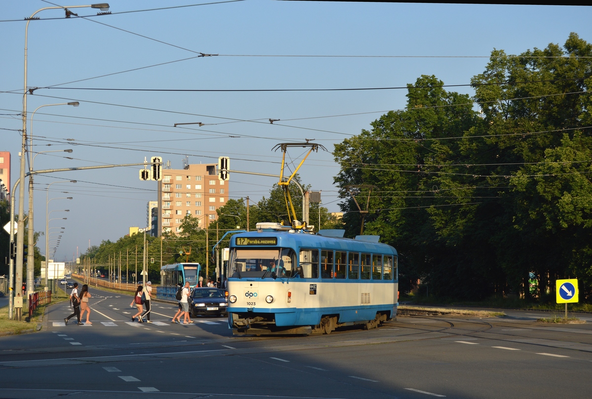 Ostrava, Tatra T3R.P č. 1023