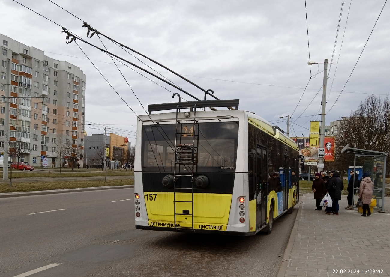 Львов, Electron T19102 № 157
