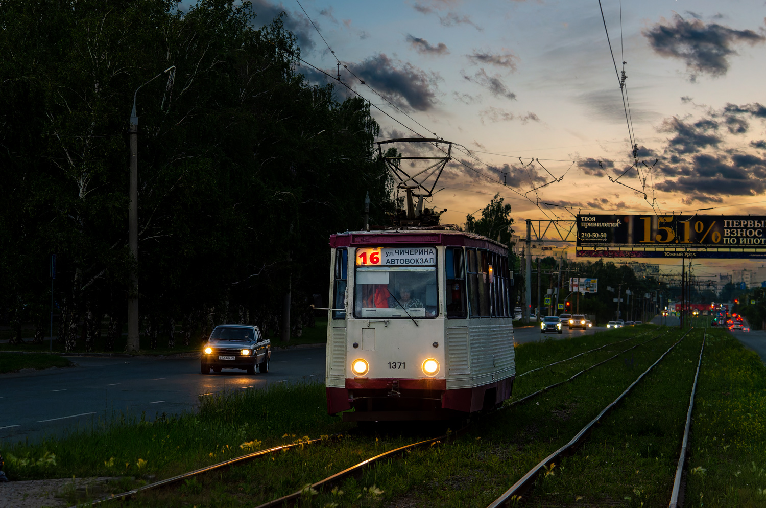 Челябинск, 71-605 (КТМ-5М3) № 1371