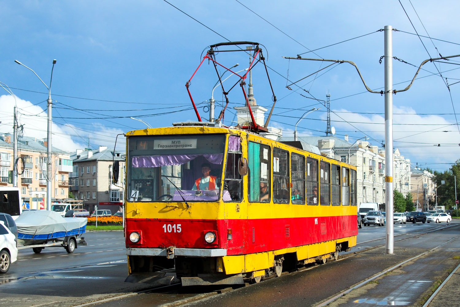 Барнаул, Tatra T6B5SU № 1015