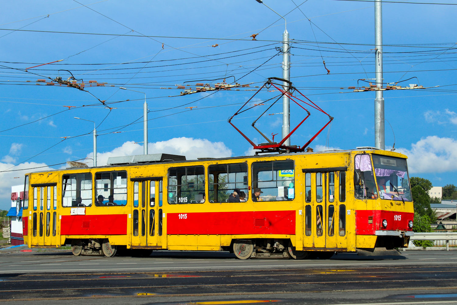 Барнаул, Tatra T6B5SU № 1015