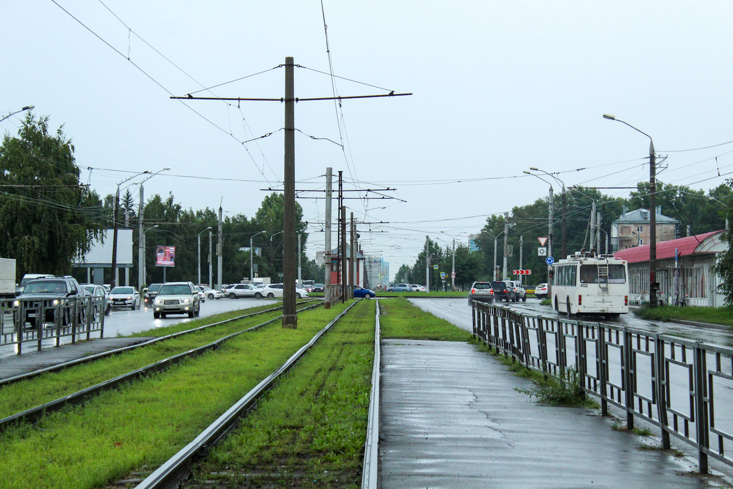 Barnaul — Tramway and trolleybus lines