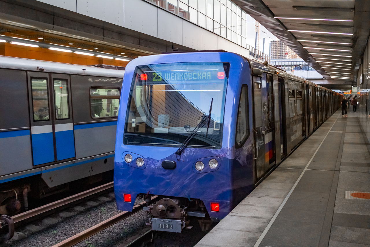 Москва, 81-740.4 «Русич» № 0193