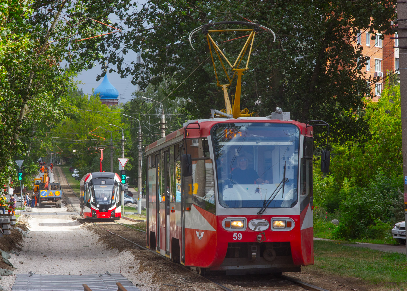 Tula, 71-619KT # 59; Tula — Rail repair