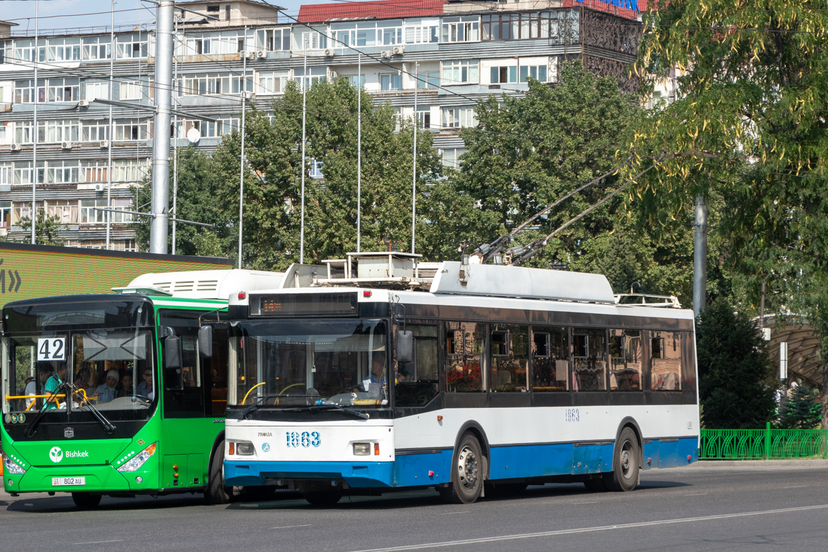 Бишкек, Тролза-5275.03 «Оптима» № 1863