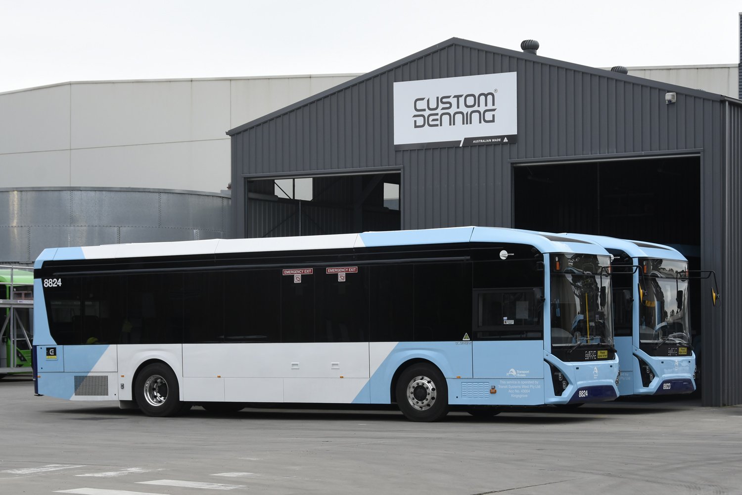 Сидней, Custom Denning Element 2 № 5025; Сидней — Новые Электробусы Custom Denning