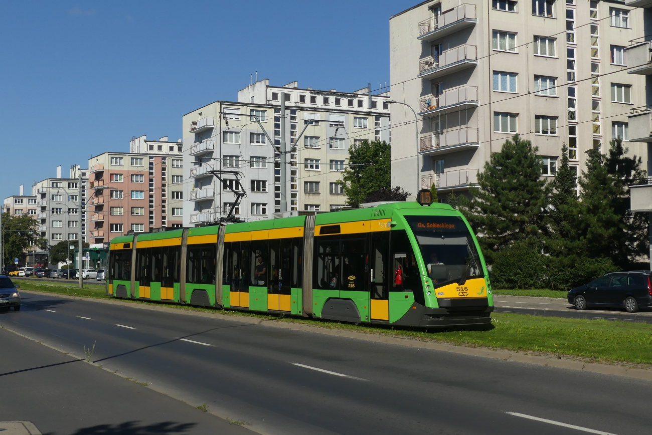 Познань, Solaris Tramino S105p № 516