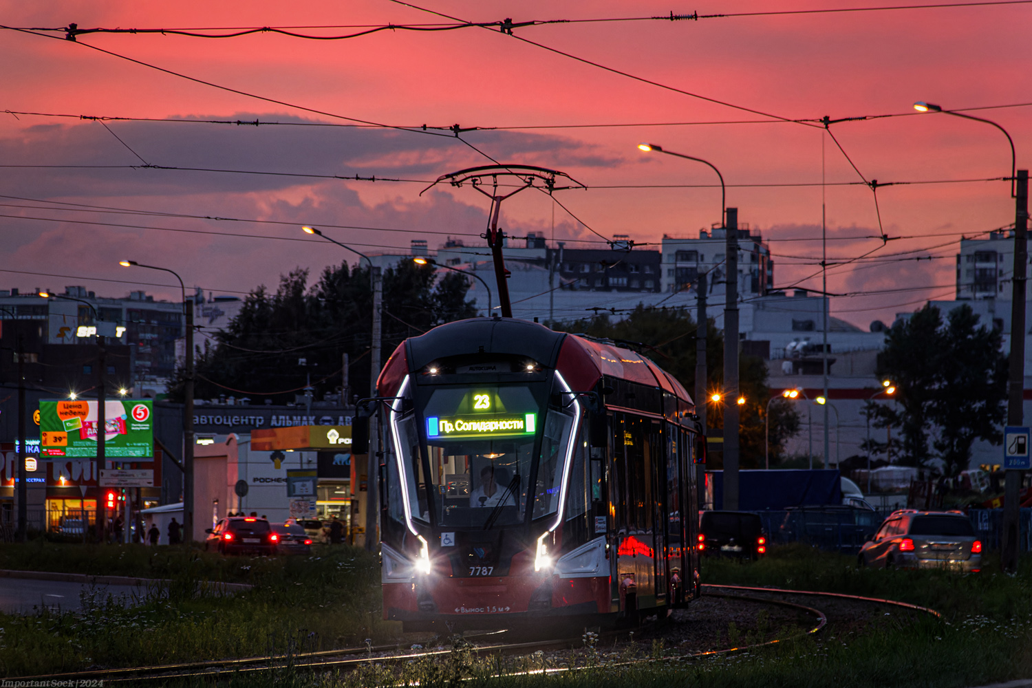 Санкт-Петербург, 71-932 «Невский» № 7787