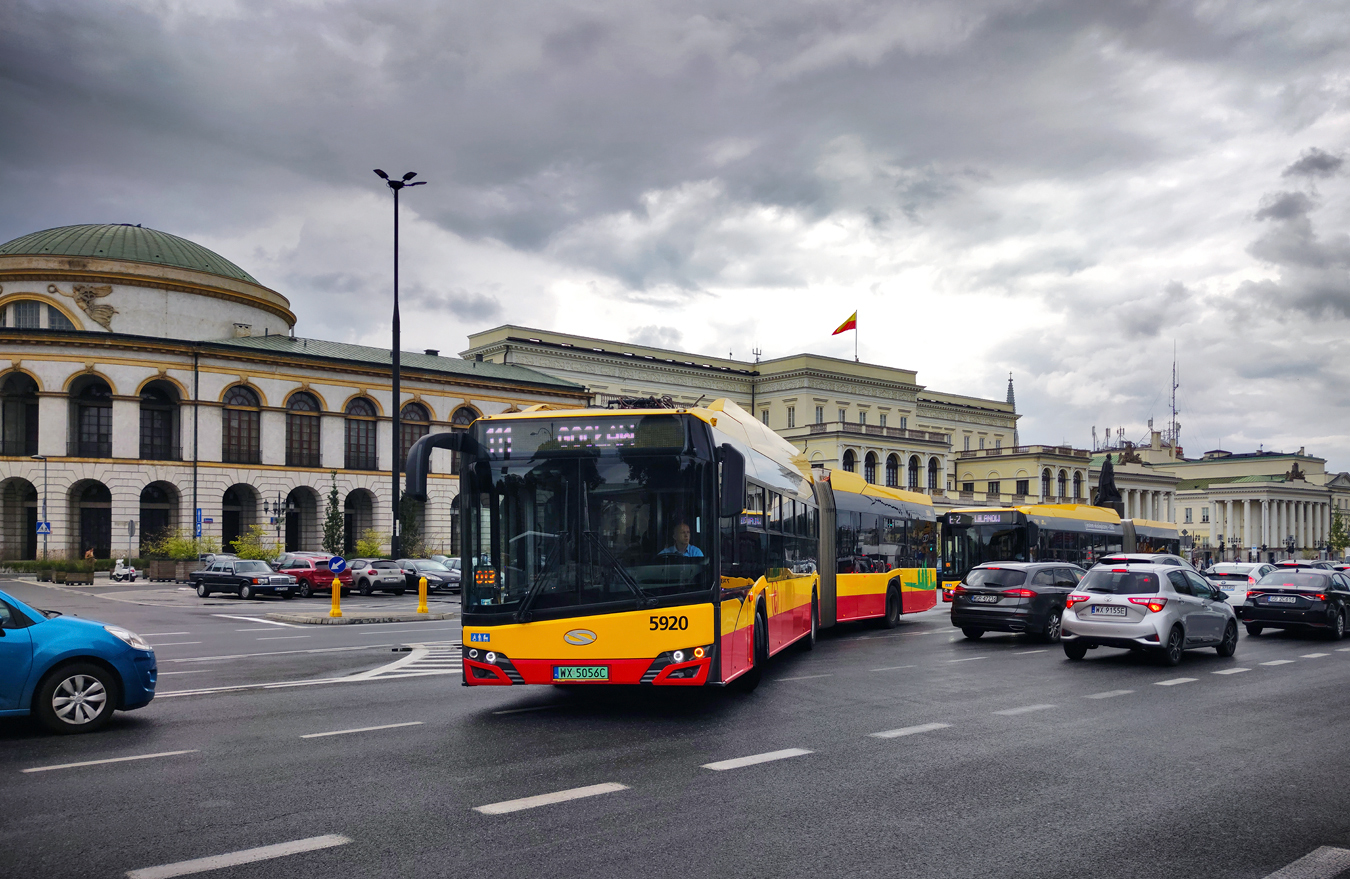Варшава, Solaris Urbino IV 18 Electric № 5920
